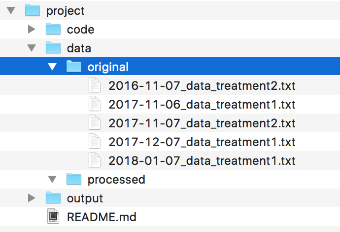 Pic of folder structure
